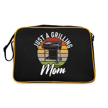 Grillades Barbecue Grillades - Sac Retro - noir/or - Dos