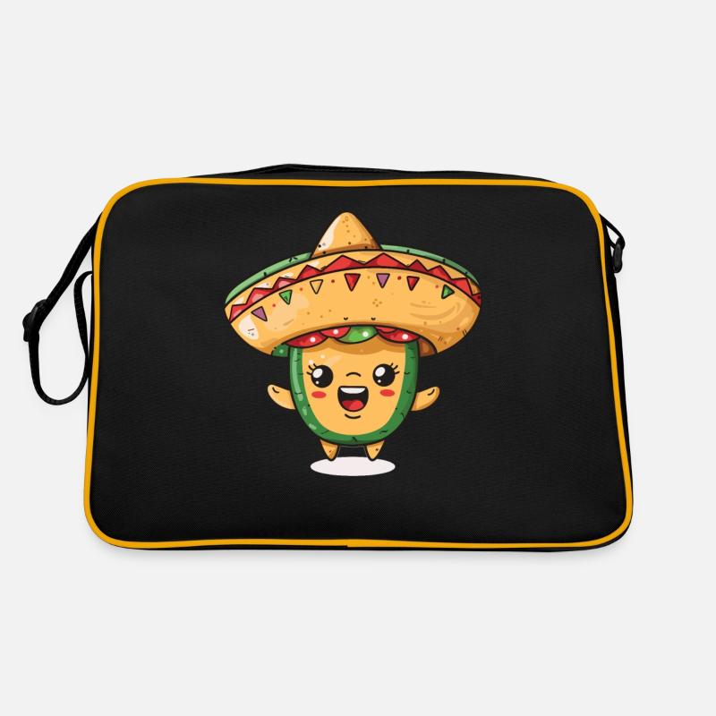 Mexikanische Fiesta Cinco De Mayo Retro Tasche