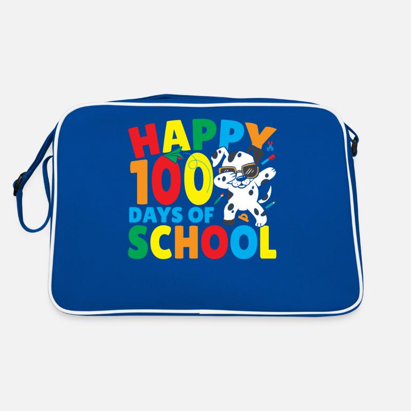 Joyeux 100 jours d’école 100e jour Dalmatiens Sac Retro