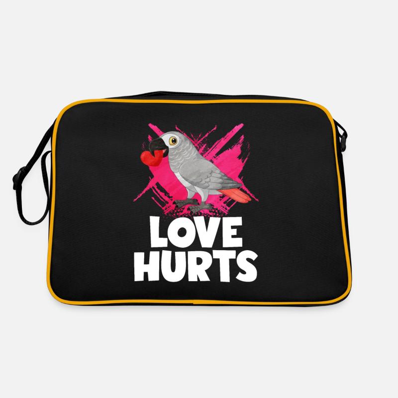 African African Grey Parrot Gift Retro Bag