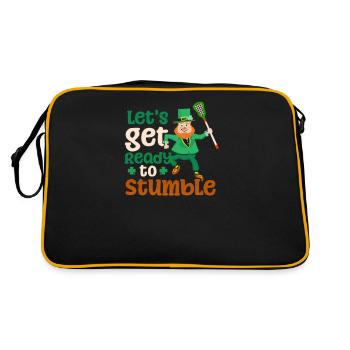 Crosse Saint-Patrick prêt à trébucher - Sac Retro - noir/or - Dos