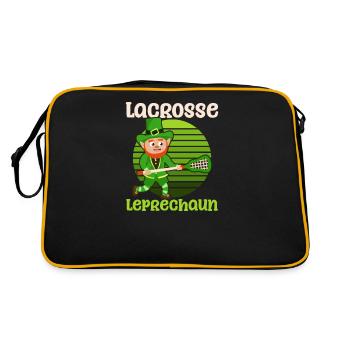Crosse Saint-Patrick Lacrosse Leprechaun - Sac Retro - noir/or - Dos