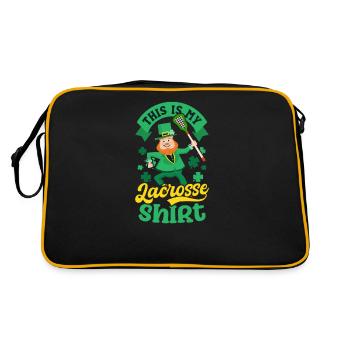 Crosse Saint-Patrick ma tenue de crosse porte-bonheur - Sac Retro - noir/or - Dos