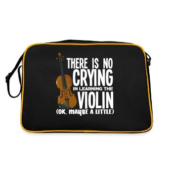 Violon Violon Violoniste Joueur de violon - Sac Retro - noir/or - Dos