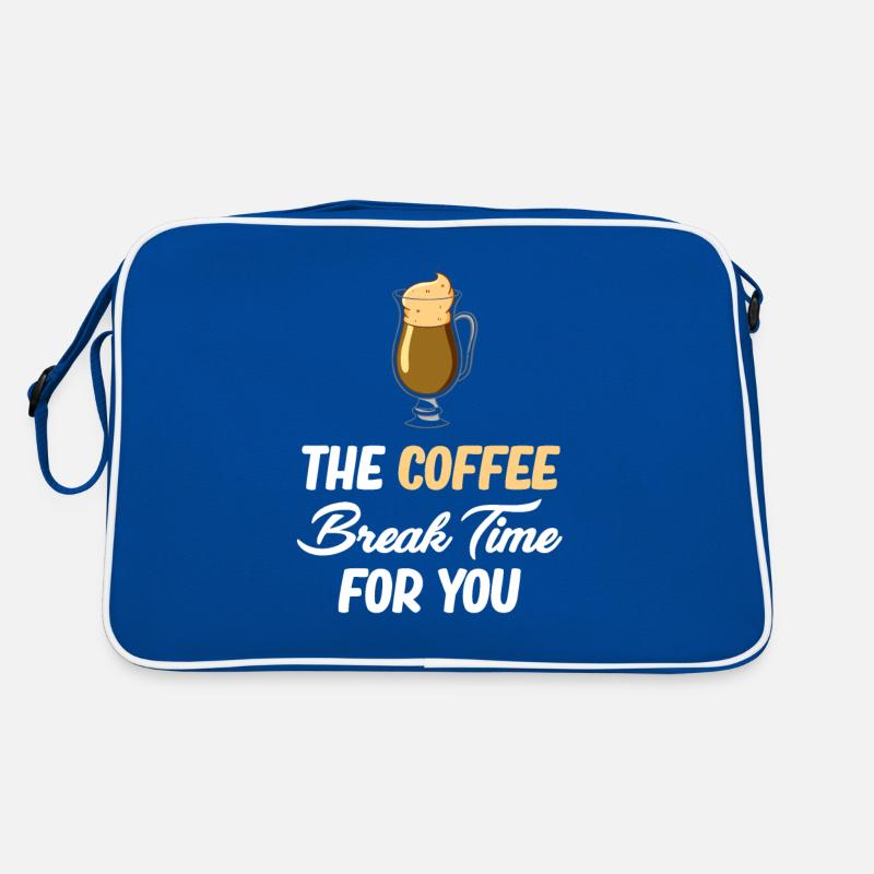 Die Kaffeepause Zeit Für Sie Cafecito Espresso Retro Tasche