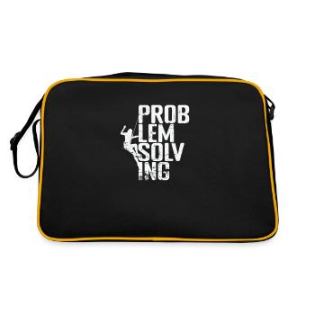 Problem Solving Bouldering - Retro Bag - black/gold - Back