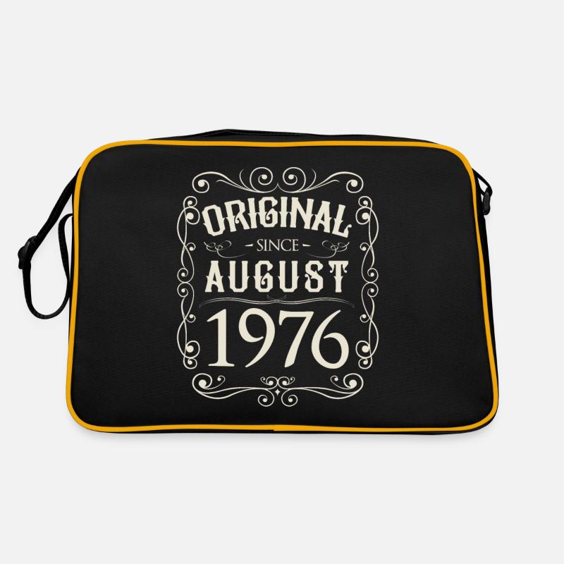 Vintage - Original since August 1976 Geburtstag Retro Tasche