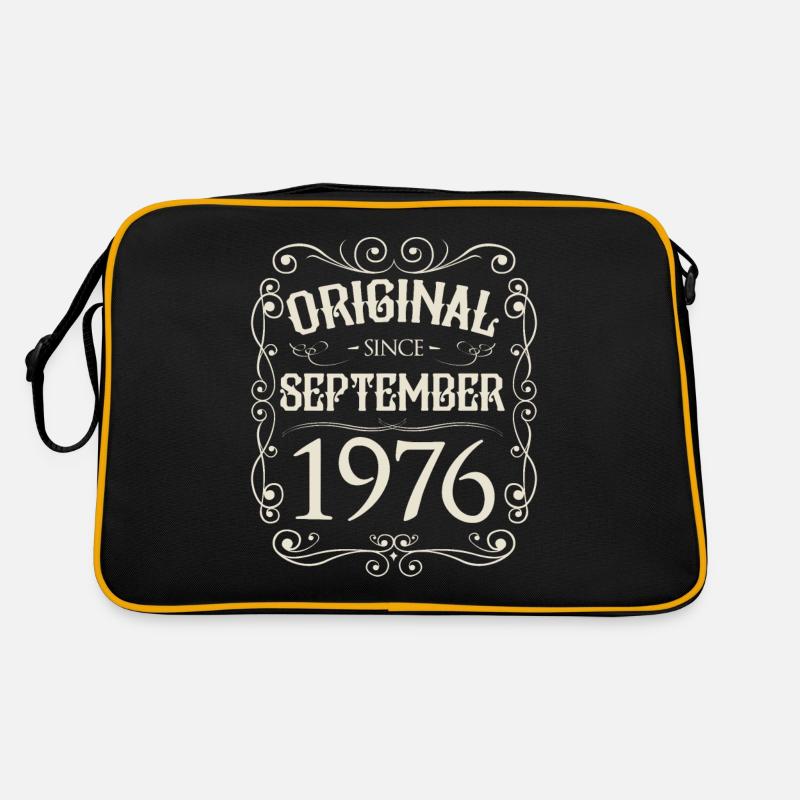 Vintage - Original since September 1976 Geburtstag Retro Tasche