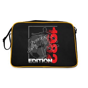 Édition limitée 1982 Édition limitée Football - Sac Retro - noir/or - Dos