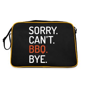 Grillades Barbecue Grillades - Sac Retro - noir/or - Dos