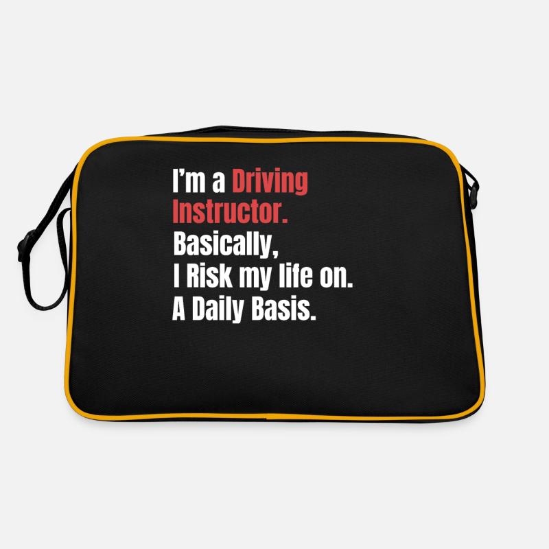 Je suis moniteur d’auto-école. En gros, je risque mon Sac Retro