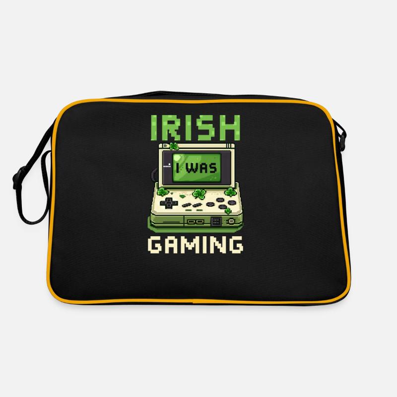St. Patricks Day Gaming Irlandais J’avais joué Sac Retro