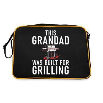 Grillades Barbecue Grillades - Sac Retro - noir/or - Dos