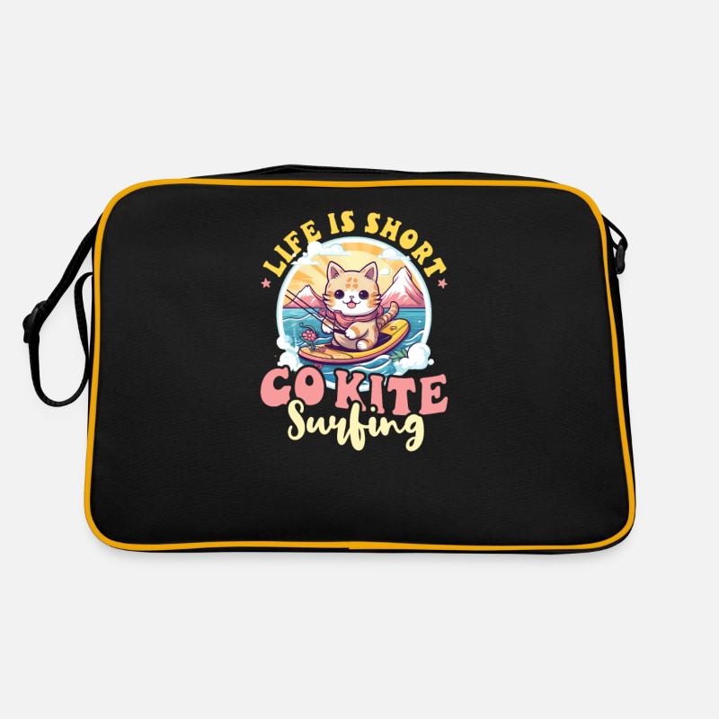 Kite Surfing Life Short Go Kite Surfing Sac Retro