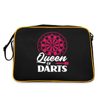 Dart Queen - Retro Bag - black/gold - Back