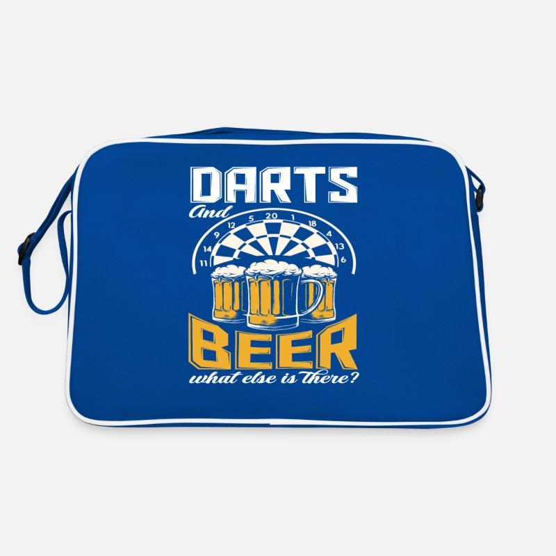 Dart Beer Hobby Gift Retro Bag