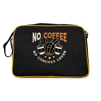 Conchas Lover No Coffee Dulce Conchas Coffee Lover - Retro Bag - black/gold - Back