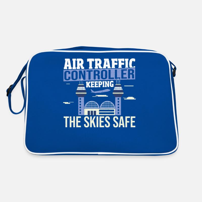 Radar Pilots Runway Air Traffic Controller Retro Bag