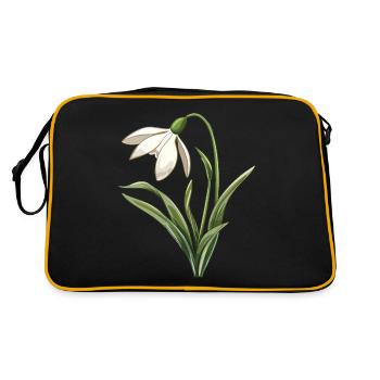 Easter Eostre Pagan Spring - Retro Bag - black/gold - Back
