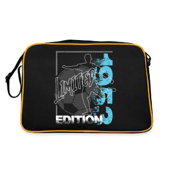 Édition limitée 1953 Édition limitée Football - Sac Retro - noir/or - Dos