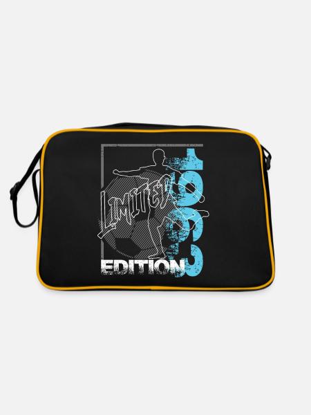 Édition limitée 1963 Édition limitée Football - Sac Retro - noir/or - Dos