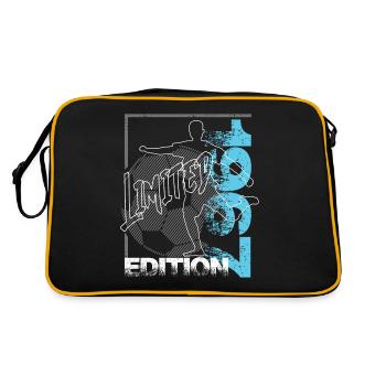 Édition limitée 1967 Édition limitée Football - Sac Retro - noir/or - Dos