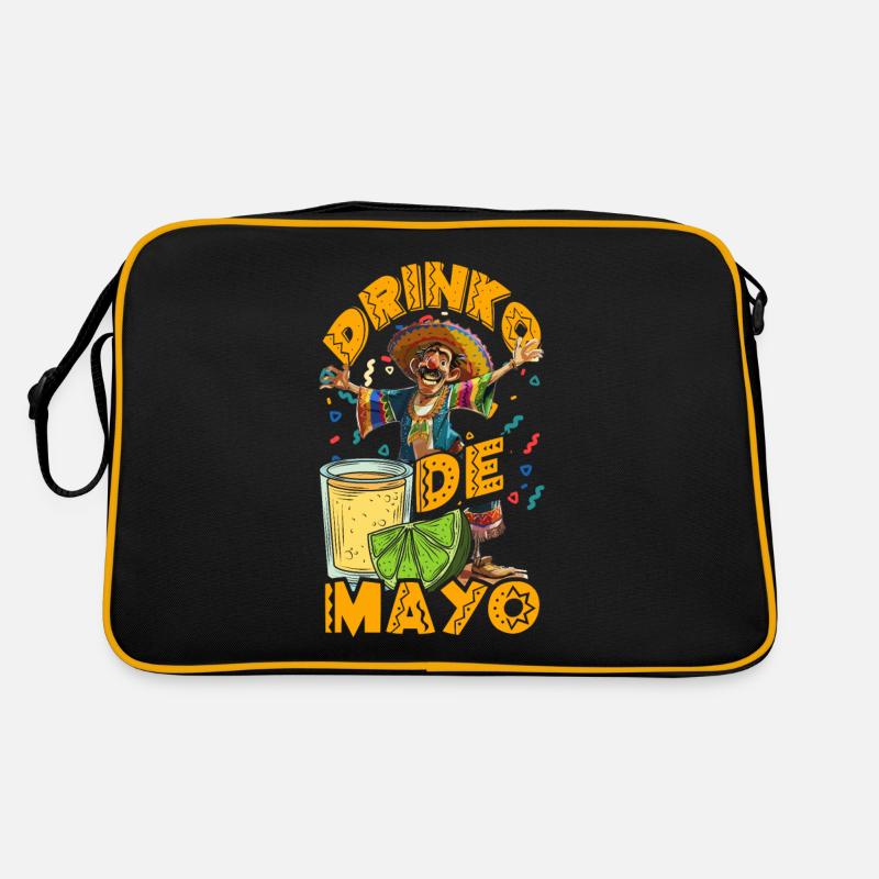 Mexikanische Fiesta Cinco De Mayo Retro Tasche