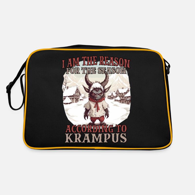 Le Krampus arrive | Kramperl | Costume Krampus Sac Retro