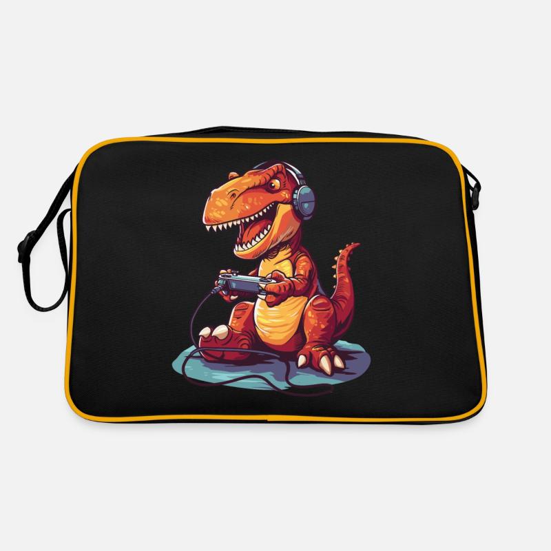 Dinosaur Video Game Retro Bag