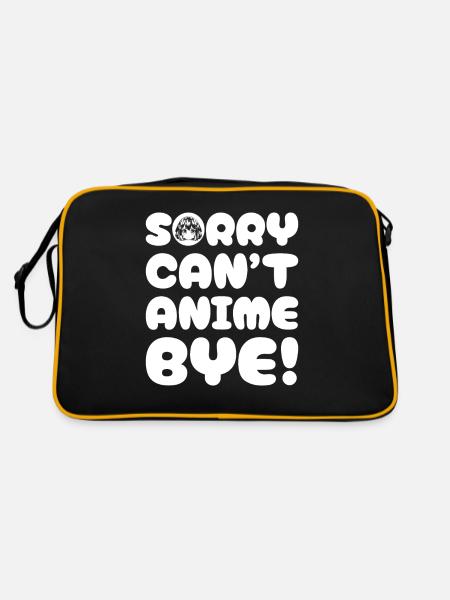 Anime Manga Anime Fille - Sac Retro - noir/or - Dos