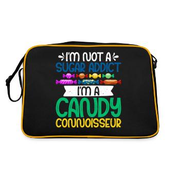 Cadeau de bonbons - Sac Retro - noir/or - Dos