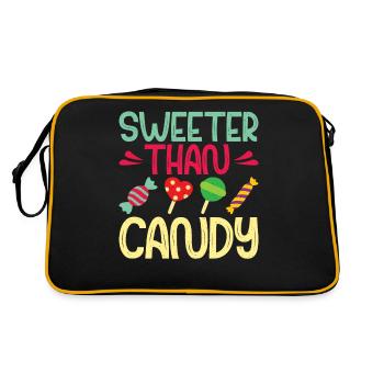 Cadeau de bonbons - Sac Retro - noir/or - Dos