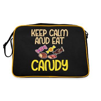 Cadeau de bonbons - Sac Retro - noir/or - Dos
