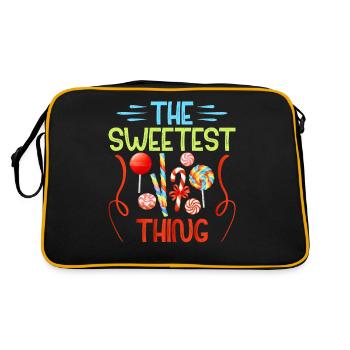 Cadeau de bonbons - Sac Retro - noir/or - Dos