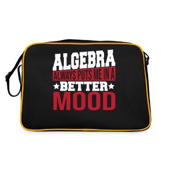 Formules Professeur de mathématiques Algrebra - Sac Retro - noir/or - Dos