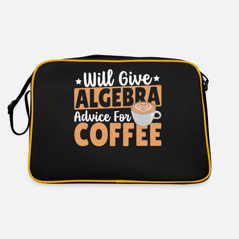 Algebra Lover Mathematics Algebra Teacher Must Retro Bag