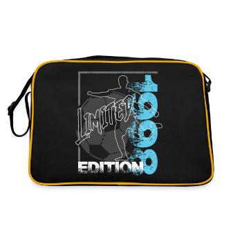 Édition limitée 1998 Édition limitée Football - Sac Retro - noir/or - Dos