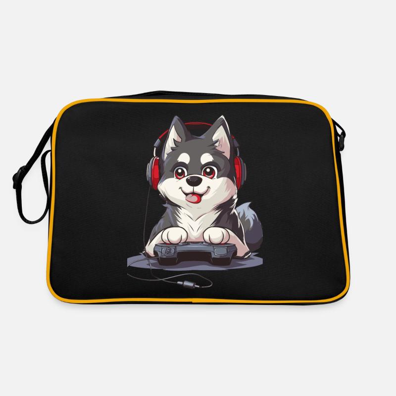 Jeu vidéo Husky Sac Retro