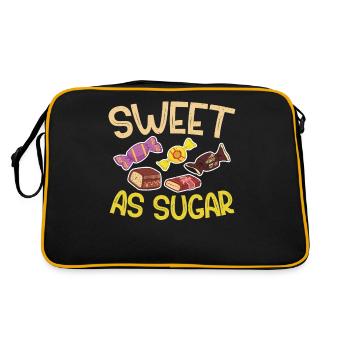 Cadeau de bonbons - Sac Retro - noir/or - Dos