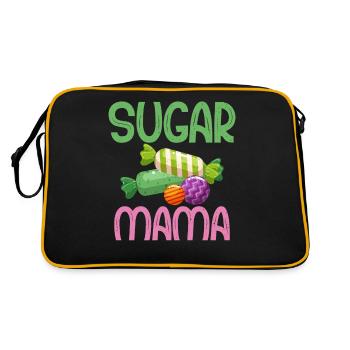 Cadeau de bonbons - Sac Retro - noir/or - Dos