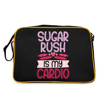 Cadeau de bonbons - Sac Retro - noir/or - Dos