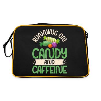 Cadeau de bonbons - Sac Retro - noir/or - Dos