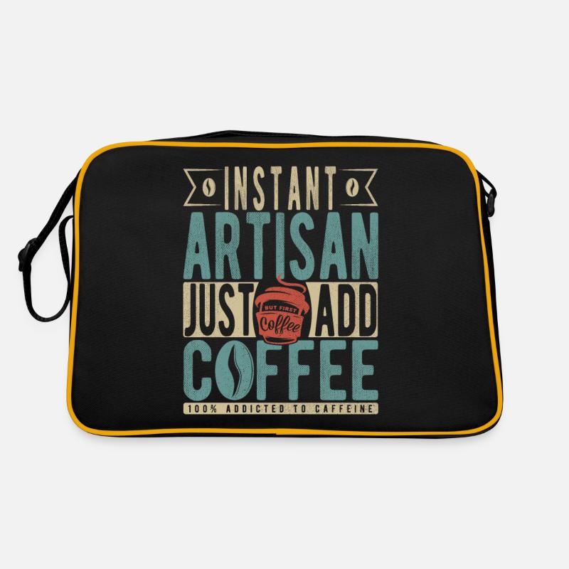 Instant Artisan Just Add Coffee Retro Bag