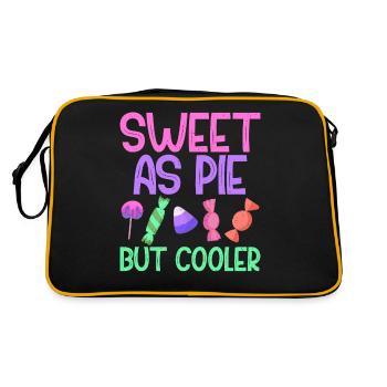 Cadeau de bonbons - Sac Retro - noir/or - Dos