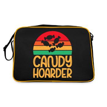 Cadeau de bonbons - Sac Retro - noir/or - Dos