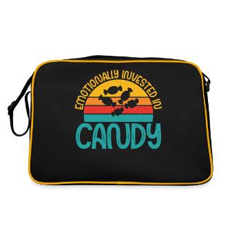 Cadeau de bonbons - Sac Retro - noir/or - Dos