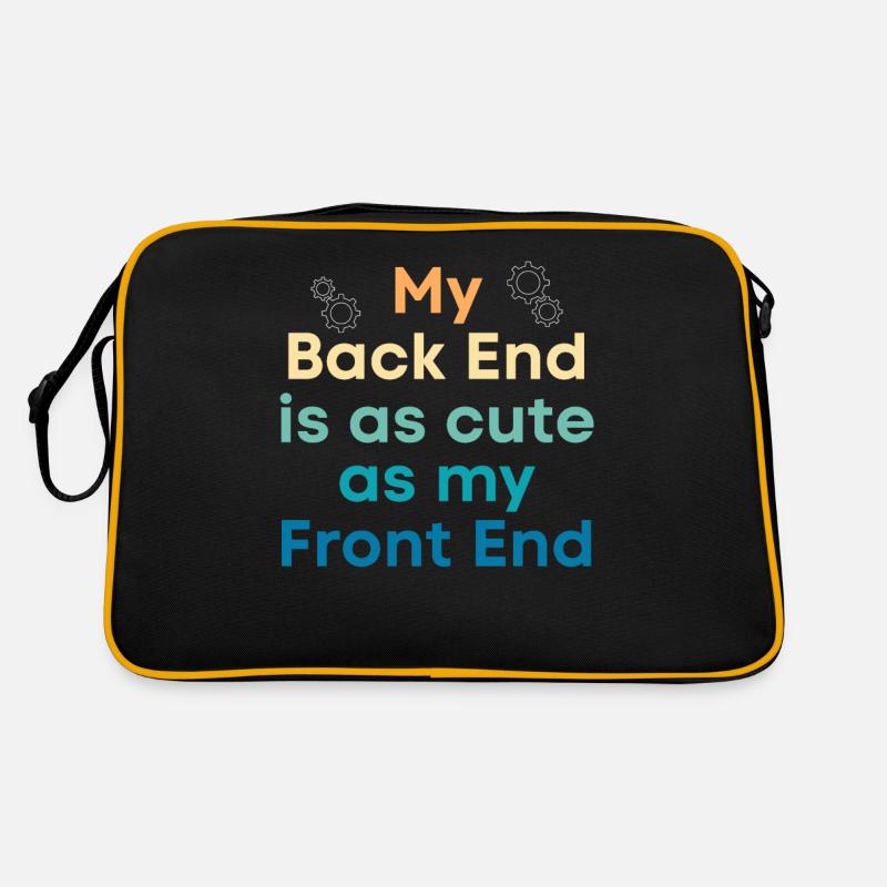 My backend is as cute as mine Retro Bag