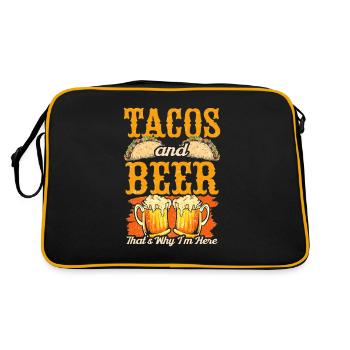 Fiesta mexicaine Cinco De Mayo - Sac Retro - noir/or - Dos
