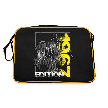 Édition limitée 1967 Édition limitée Football - Sac Retro - noir/or - Dos