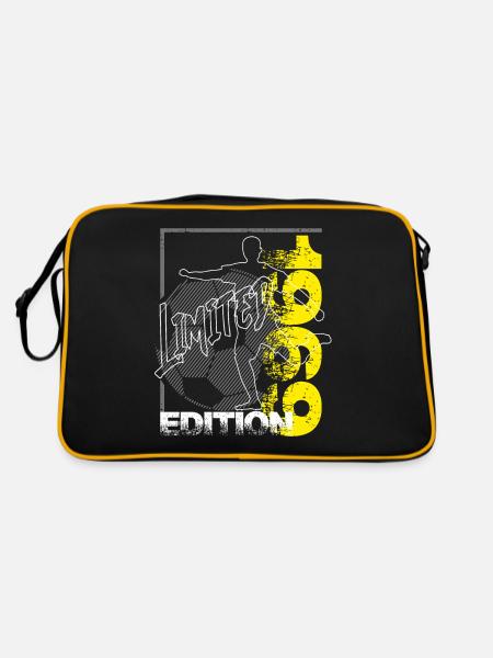 Édition limitée 1969 Édition limitée Football - Sac Retro - noir/or - Dos